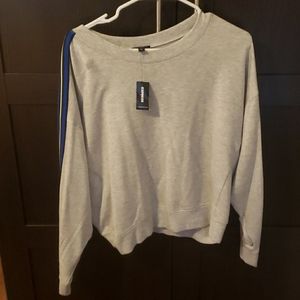 Gray express sweatshirt